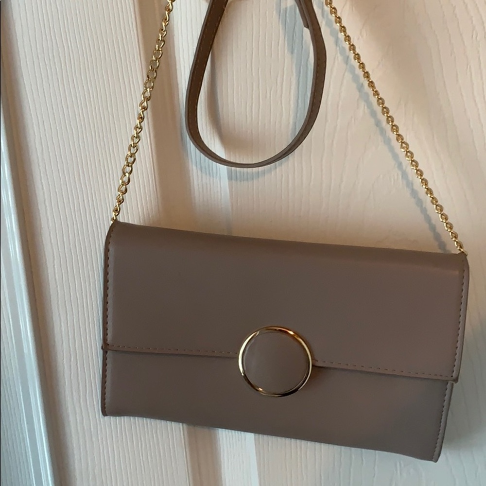 Vintage crossbody clutch